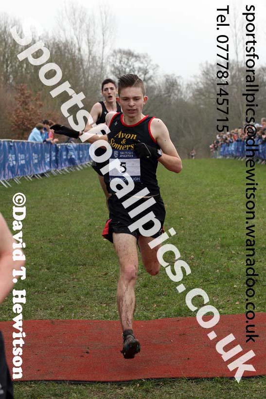 Mens under-20s Inter Counties Cross Country, Prestwold Hall, Loughborough. Photo: David T. Hewitson/Sports for All Pics